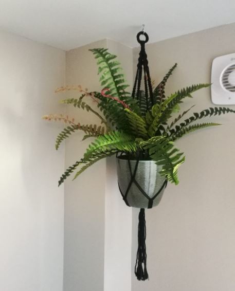 Large Artificial Fern Plant Pot 60cm Boston Fern Faux House Plants Botanik-3