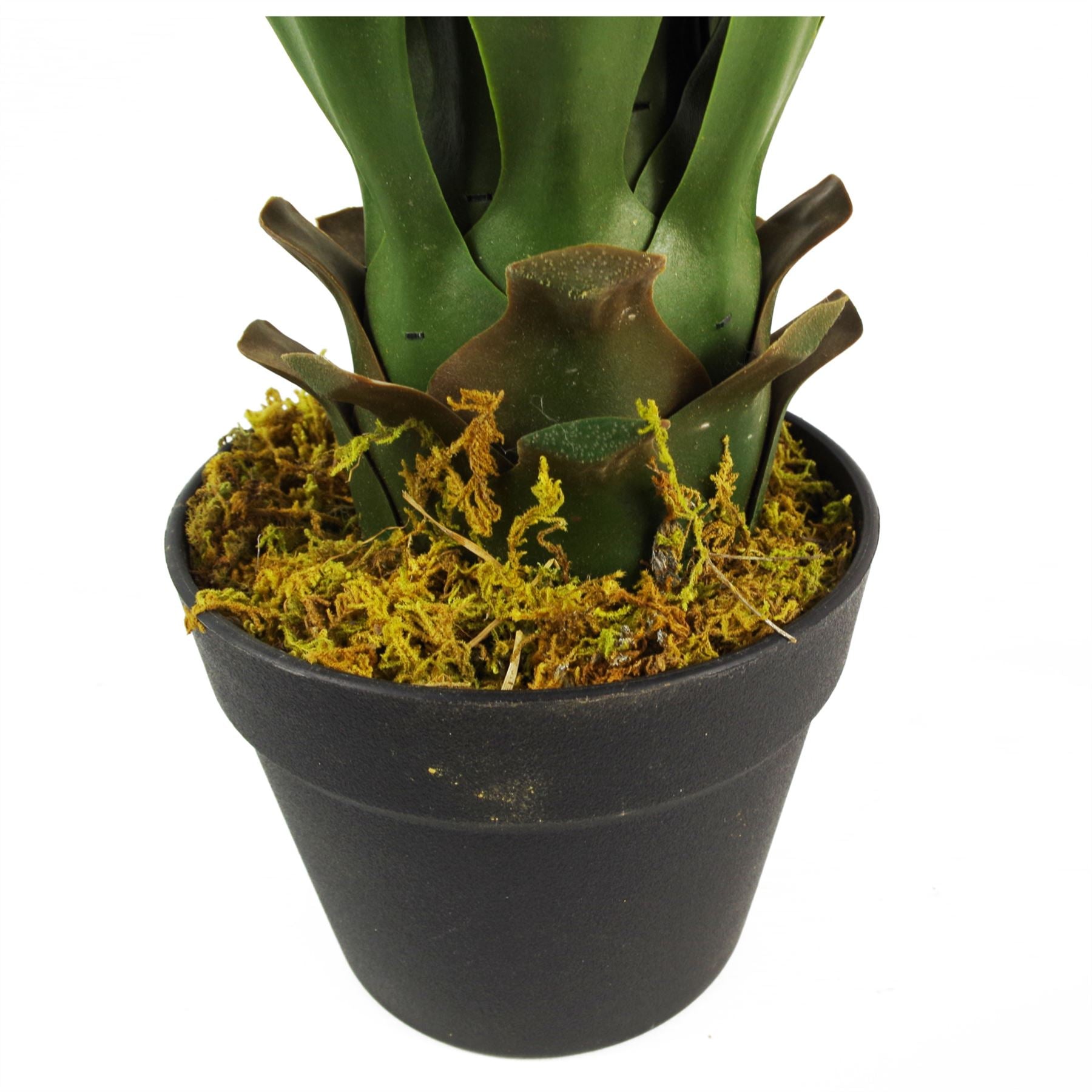 Artificial Yukka Tropical House Plant Plastic Pot 55cm Faux House Plants Botanik-2