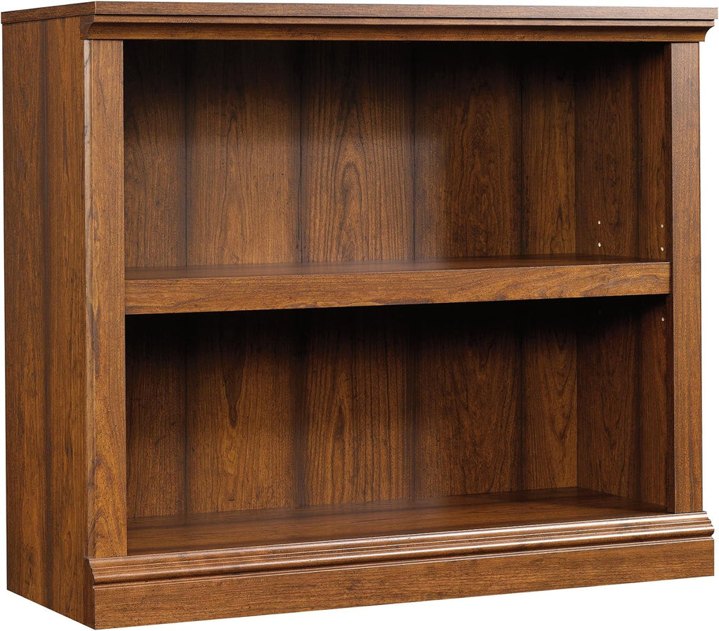 Miscellaneous Storage 2-Shelf Bookcase/ Book Shelf, Washington Cherry Finish-0