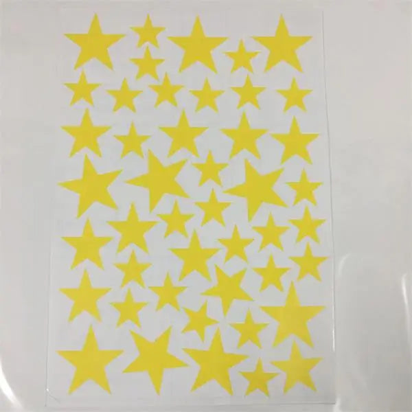 New 45/24pcs Cartoon Starry Wall Stickers For Kids Rooms Home Decor Little Stars Wall Decals Baby Nursery DIY Vinyl Art Mural