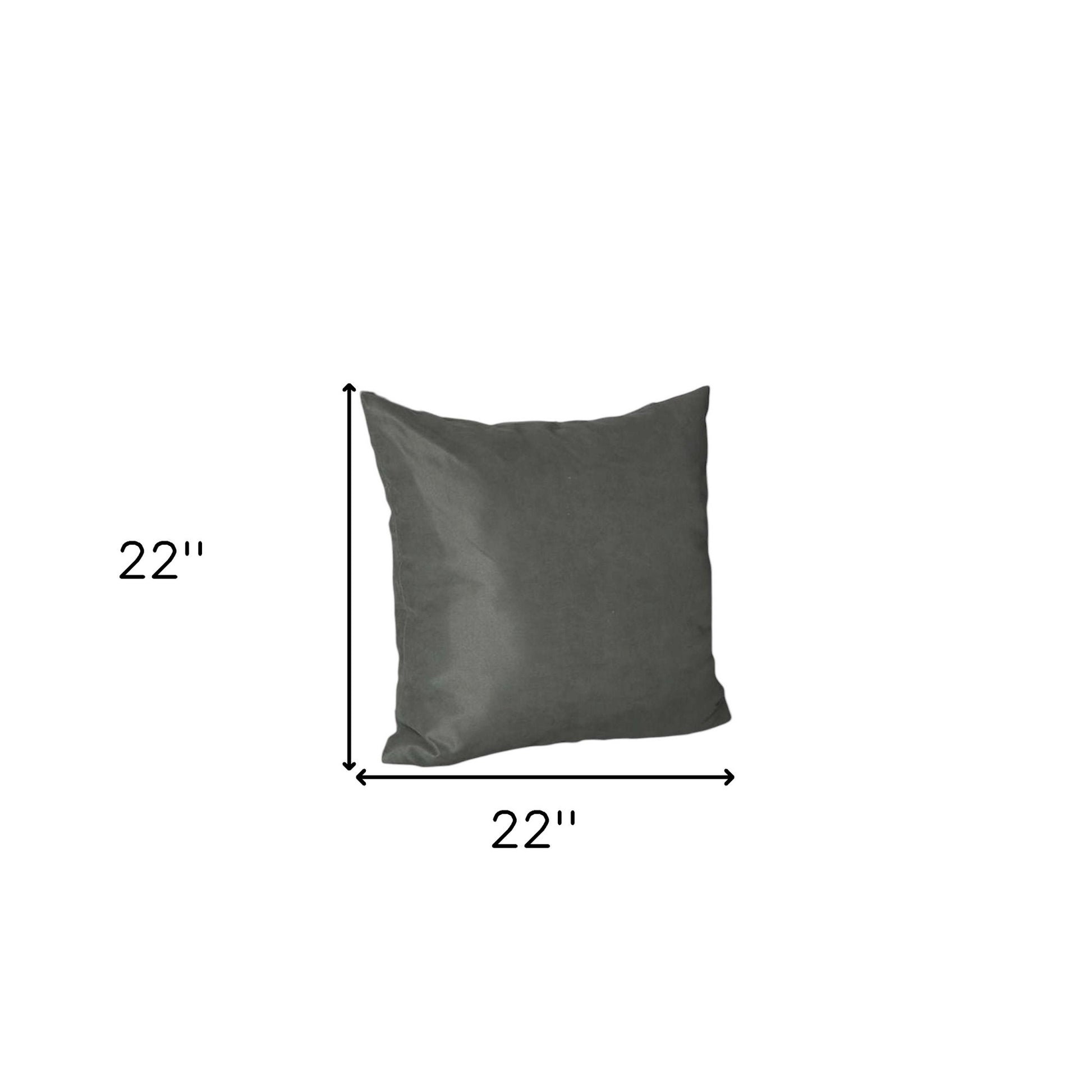 Set of Four Gray Throw Pillow Cover-7
