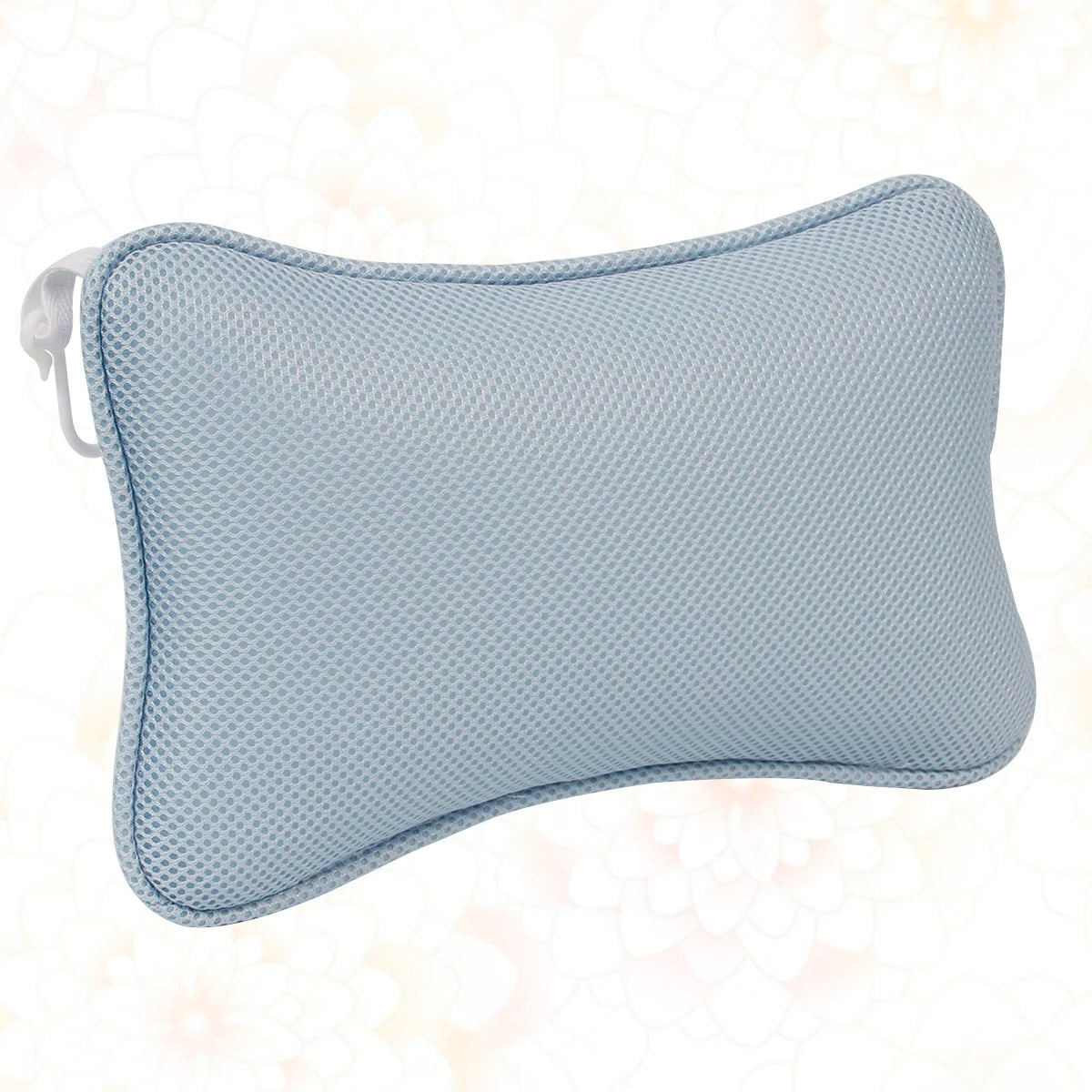 1pc Bathtub Pillow Head Rest Durable Bath Pillow with 2 Strong Suction Cups Fits All Tub Types Spa Mat Shower Neck Support
