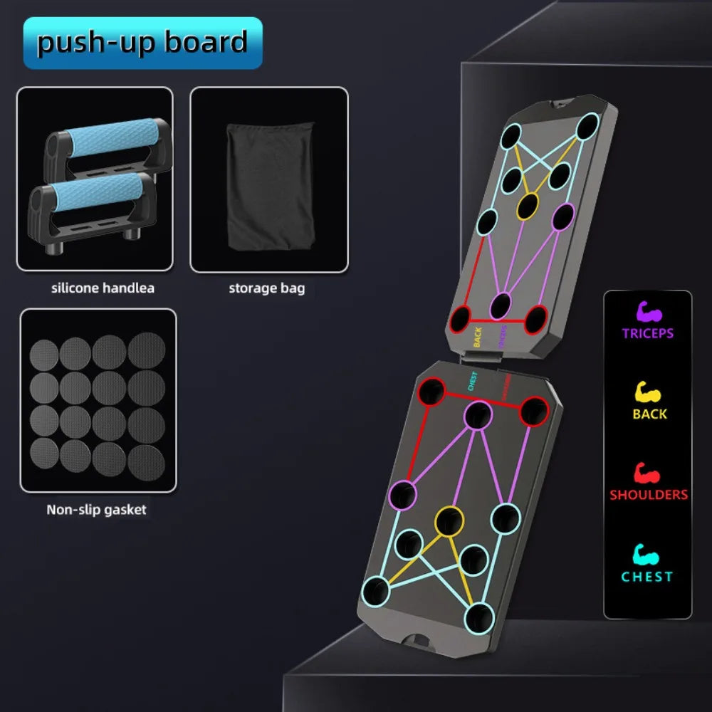 Multifunctional Push-up Board Adjustable Stable Home Exercise Equipment Thicken Portable Push Up Bar Push-up
