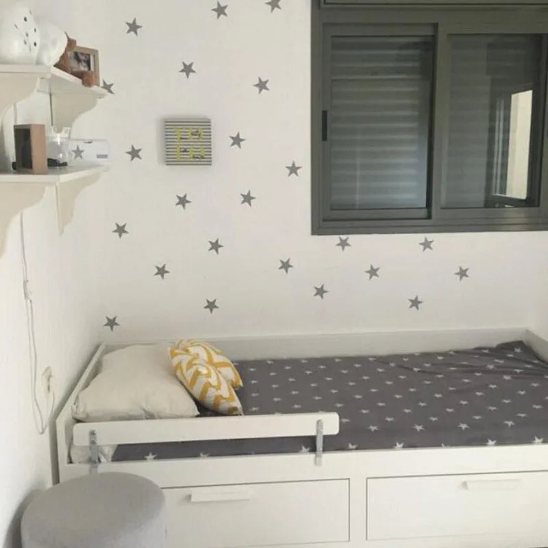 New 45/24pcs Cartoon Starry Wall Stickers For Kids Rooms Home Decor Little Stars Wall Decals Baby Nursery DIY Vinyl Art Mural