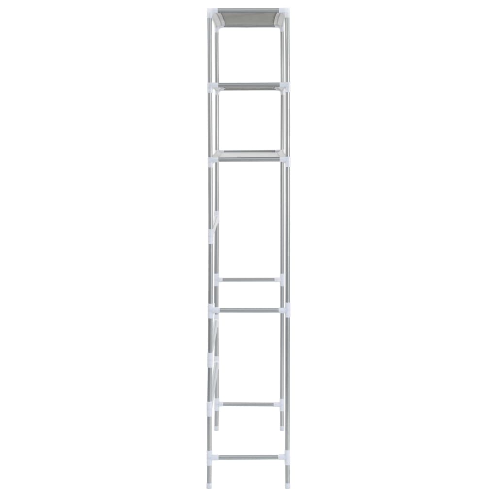 vidaXL Storage Shelf Freestanding 3-Tier Washing Machine Storage Organizer-2