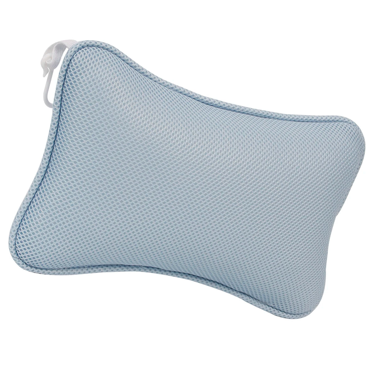 1pc Bathtub Pillow Head Rest Durable Bath Pillow with 2 Strong Suction Cups Fits All Tub Types Spa Mat Shower Neck Support