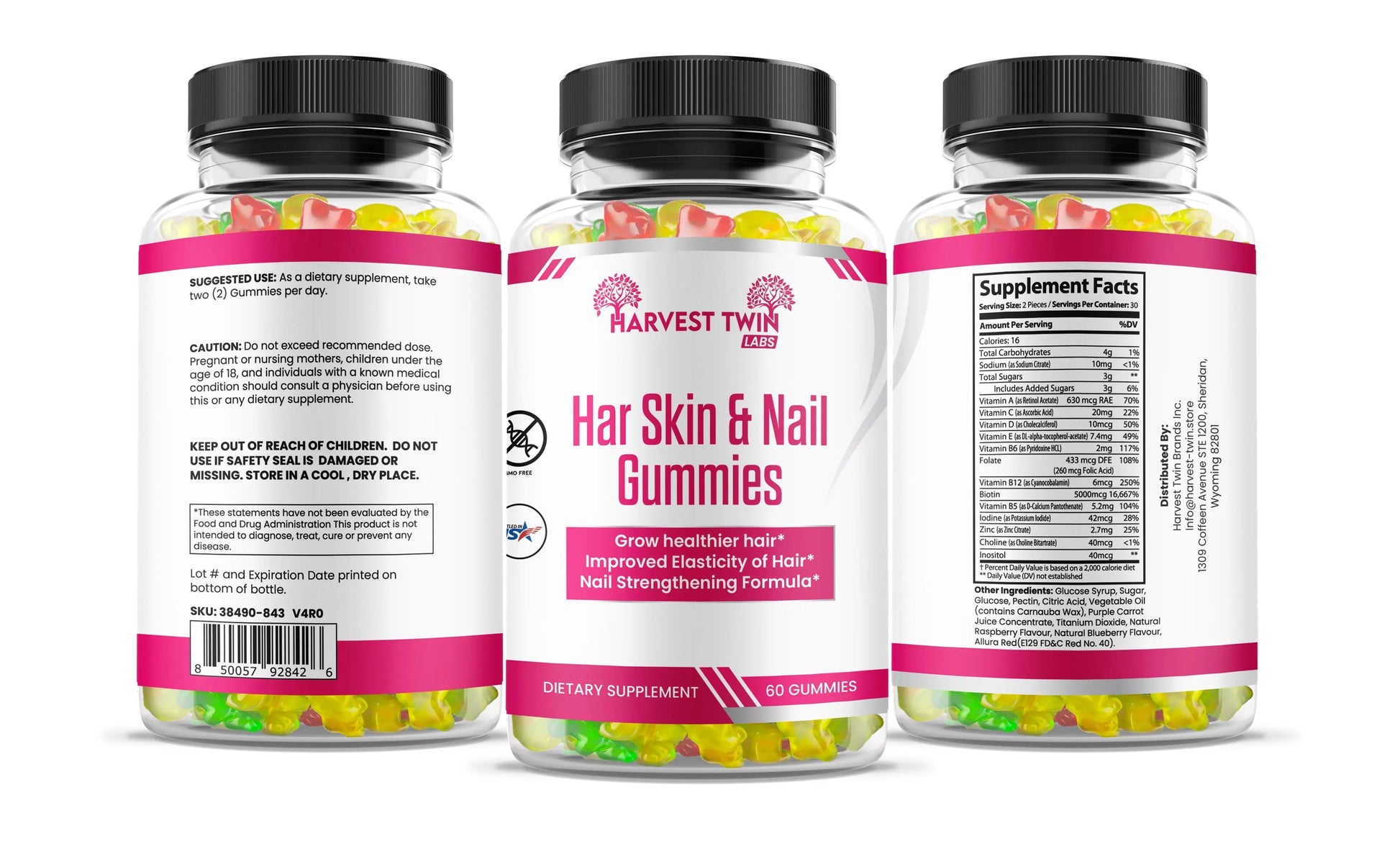 Hair Skin & Nails Gummies-1