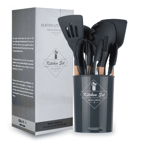 Silicone Kitchen Utensils Set-15