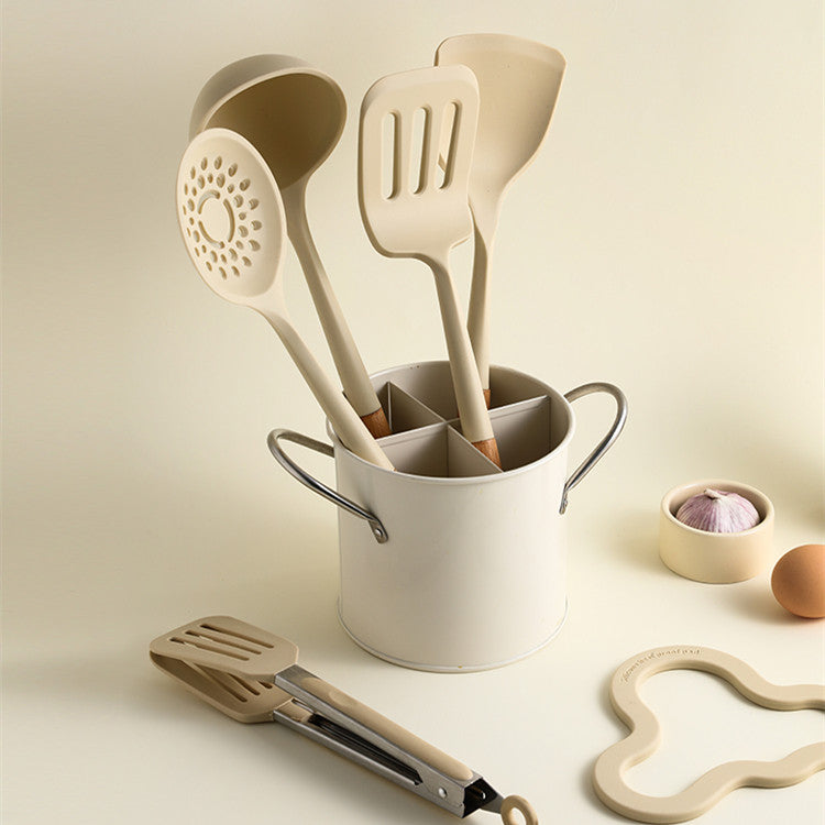 Silicone Kitchen Utensils Set-0