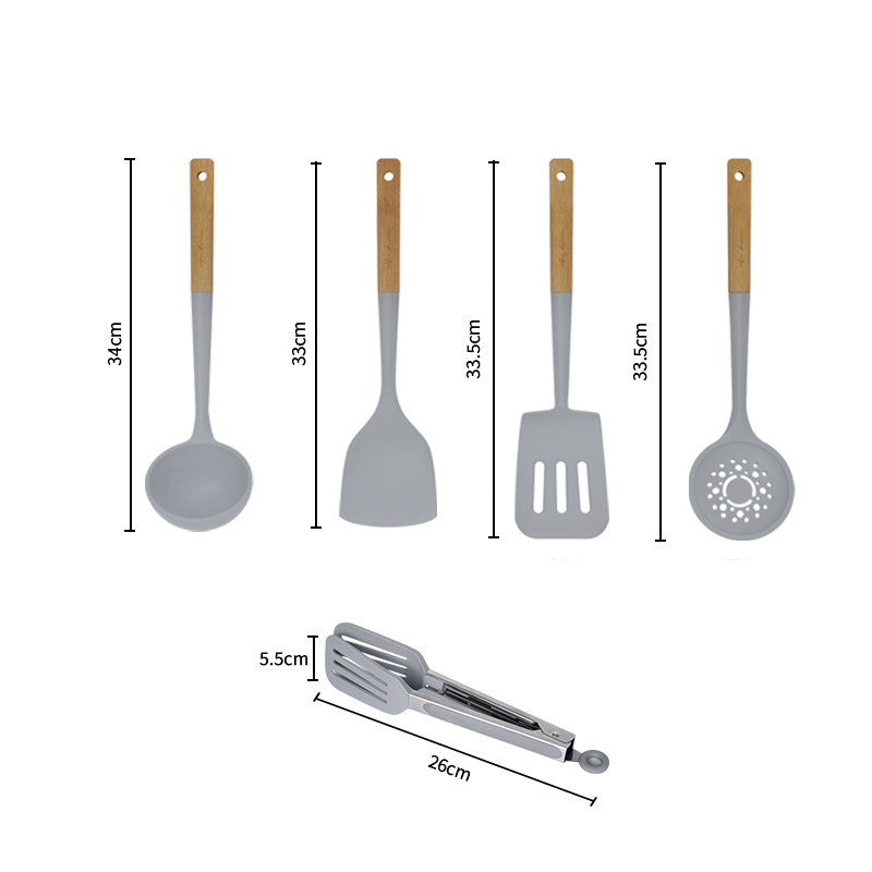 Silicone Kitchen Utensils Set-15