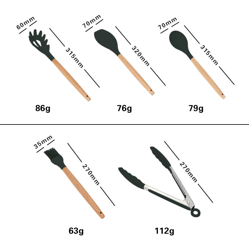 Silicone Kitchen Utensils Set-3