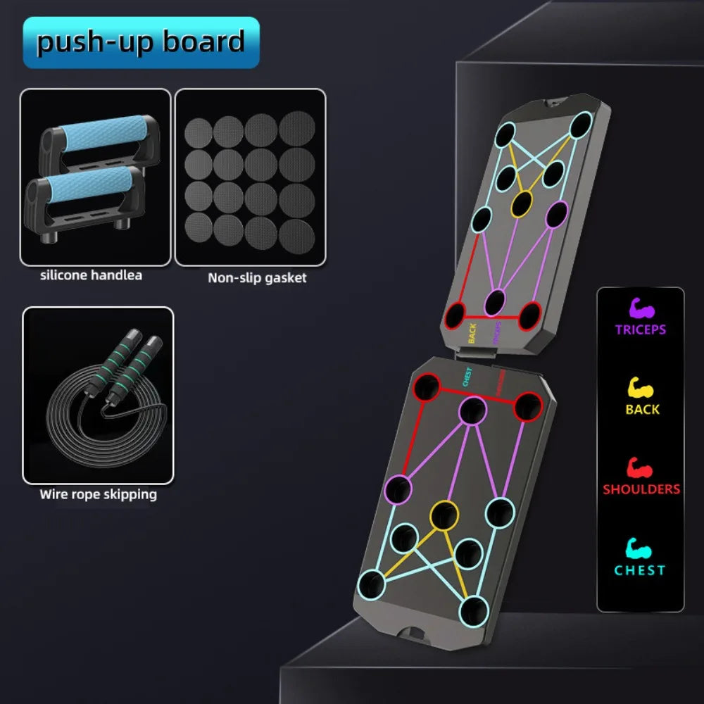Multifunctional Push-up Board Adjustable Stable Home Exercise Equipment Thicken Portable Push Up Bar Push-up
