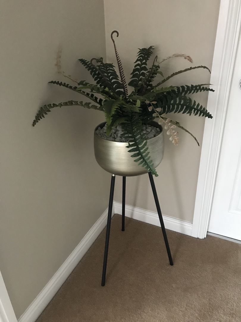 Large Artificial Fern Plant Pot 60cm Boston Fern Faux House Plants Botanik-4
