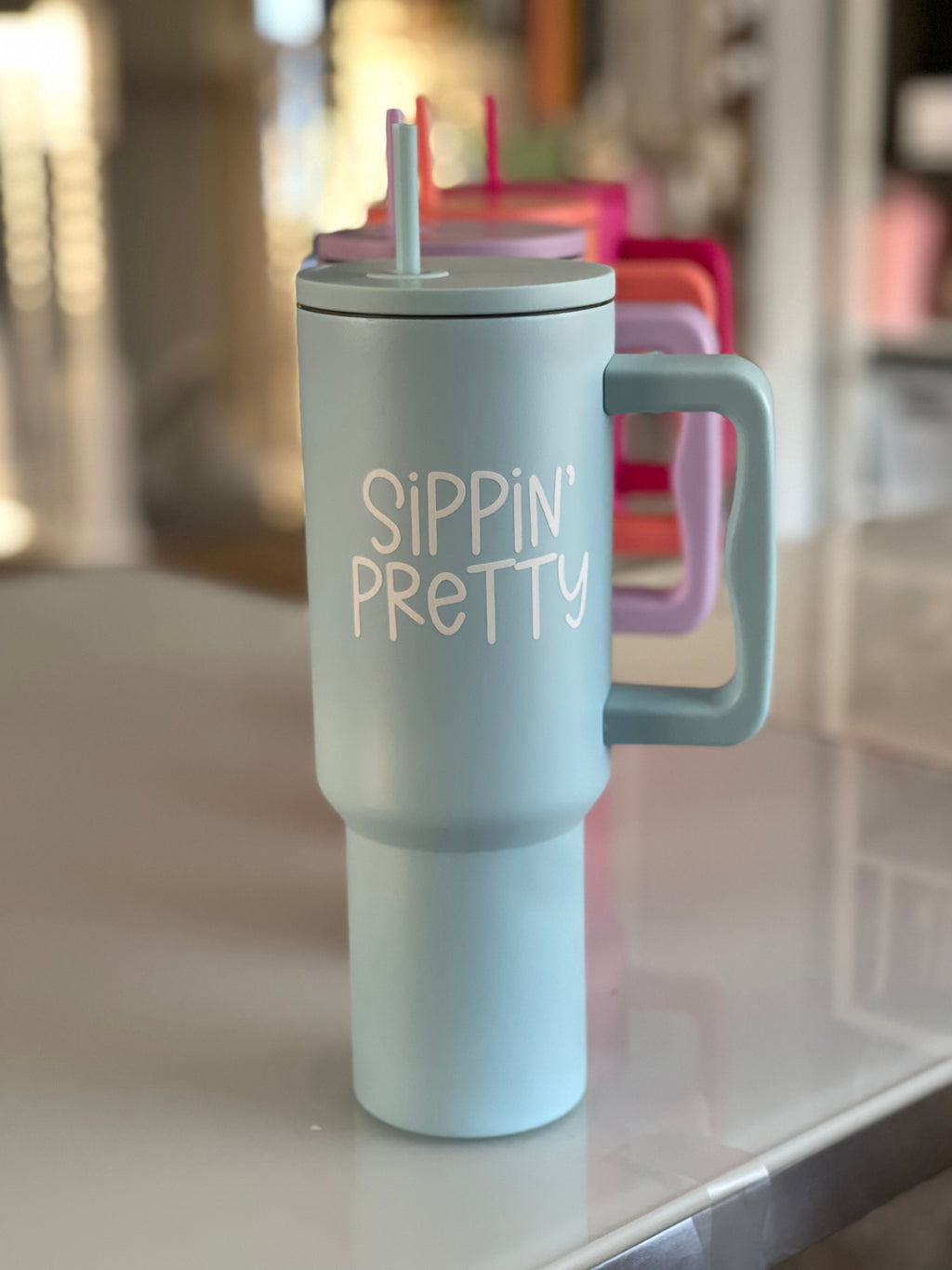 Personalized Monochromatic Tumbler-3