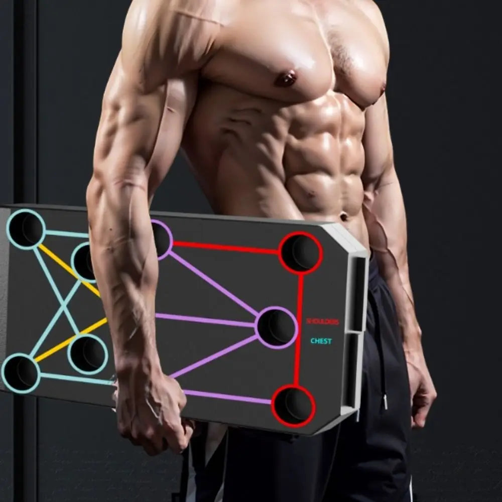 Multifunctional Push-up Board Adjustable Stable Home Exercise Equipment Thicken Portable Push Up Bar Push-up