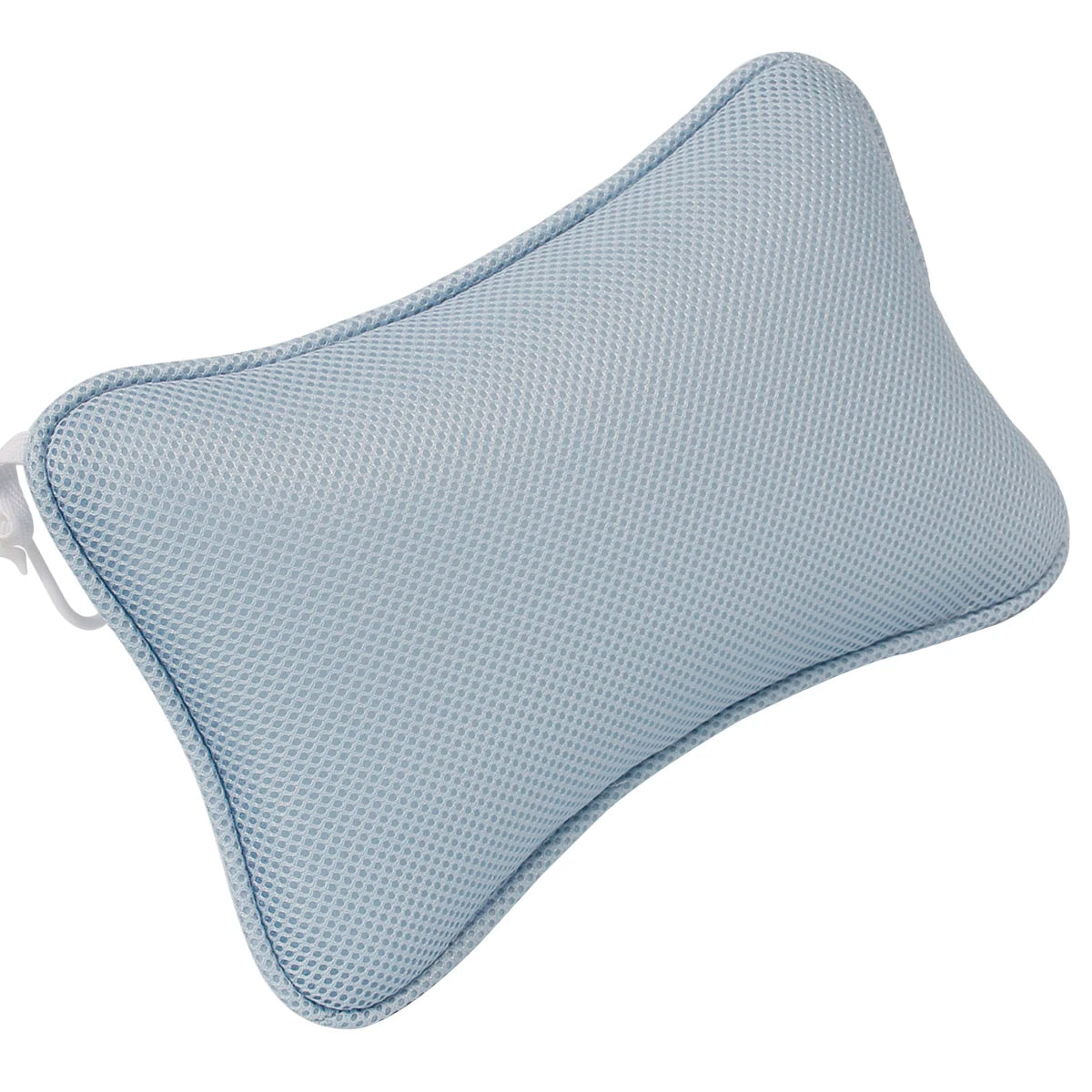 1pc Bathtub Pillow Head Rest Durable Bath Pillow with 2 Strong Suction Cups Fits All Tub Types Spa Mat Shower Neck Support