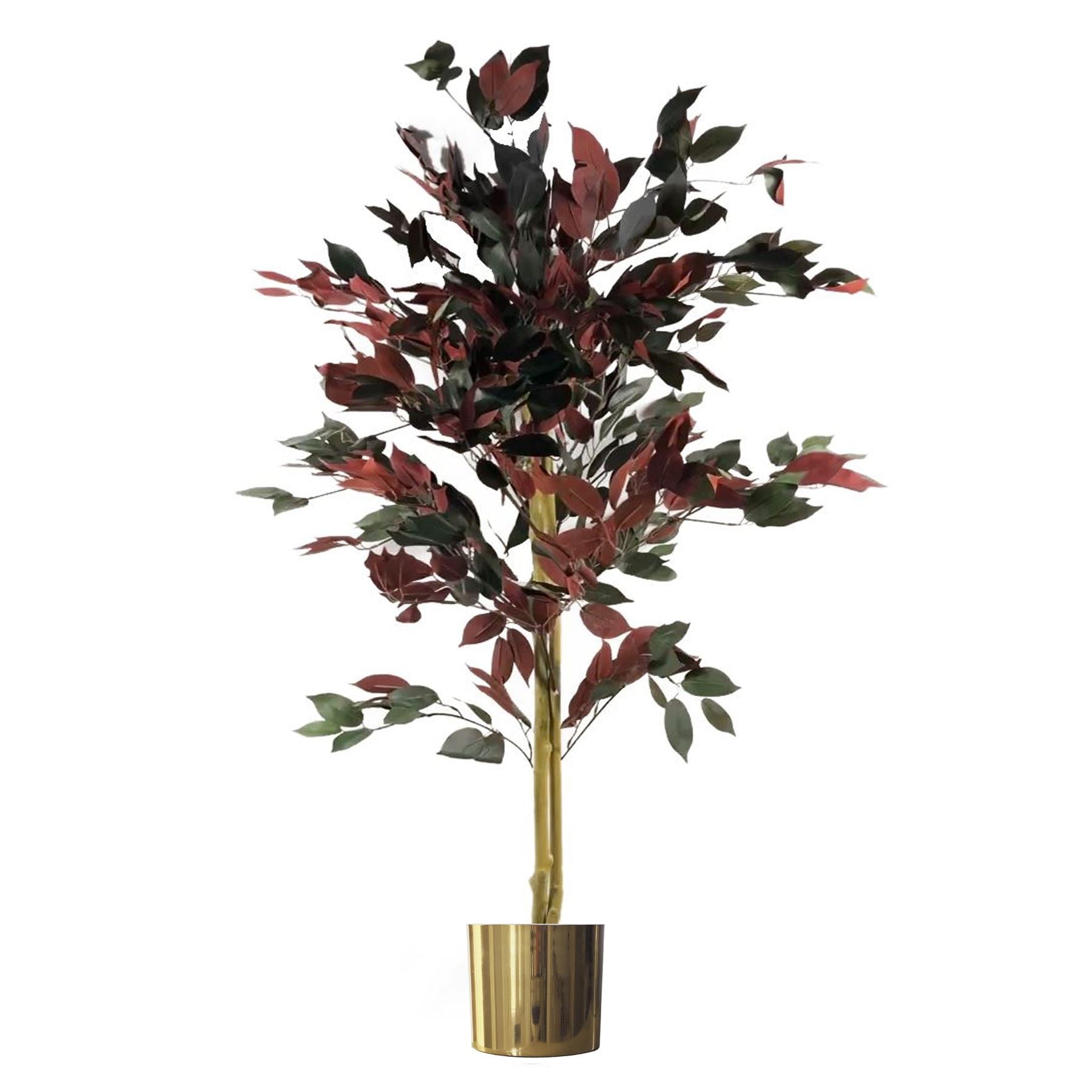 Artificial Ficus Tree Plant Capensia Ficus 120cm Realistic Faux Plants Botanik-0